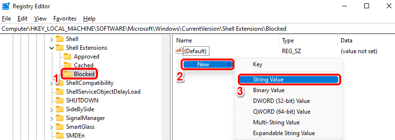 如何从Windows11右键单击上下文菜单中删除“在Windows终端中打开”选项？