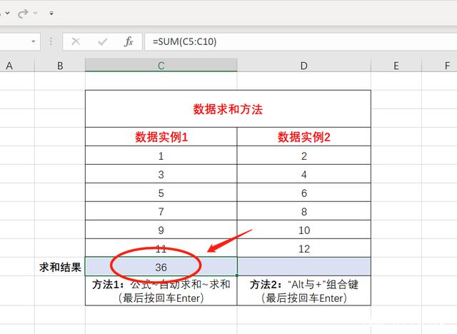 excel表格怎么求和？excel求和的方法