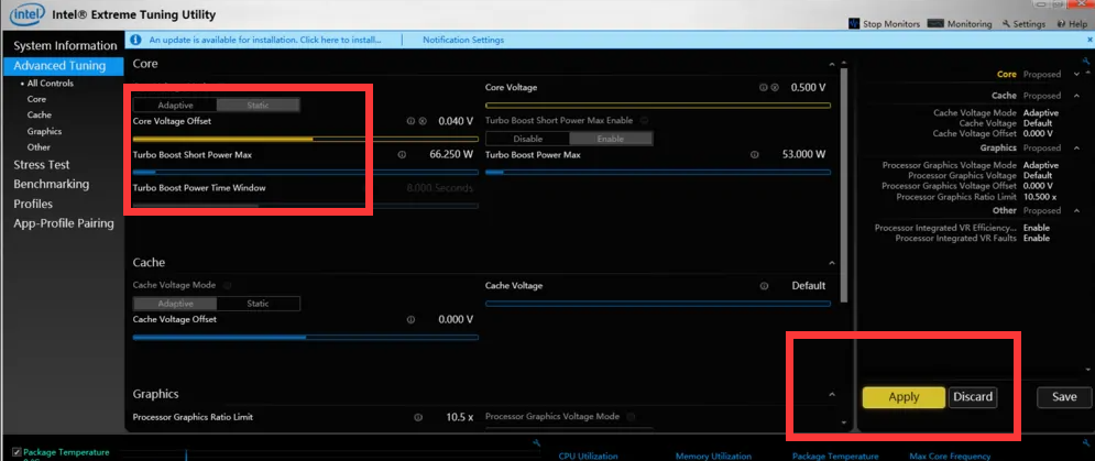 intel extreme tuning utility使用教程