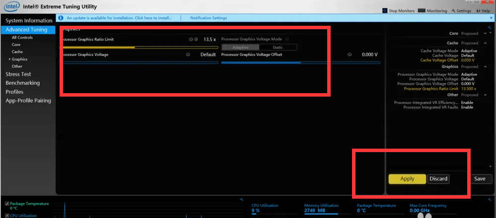 intel extreme tuning utility使用教程