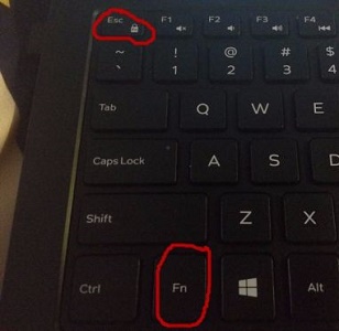 Win10系统关闭fn热键戴尔插图