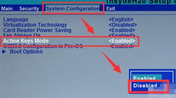 Win10系统怎么关闭fn热键惠普笔记本插图2