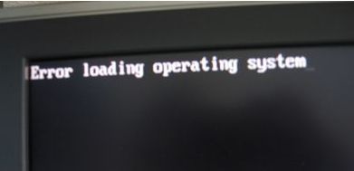 u盘重装win10显示error loading operating解决方法插图