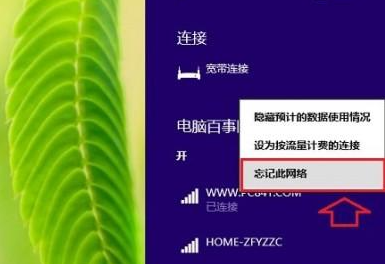 win8清除wifi密码方法插图1