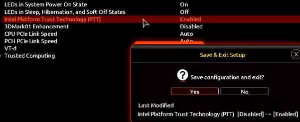 win11系统 tpm2.0开启的方法插图1