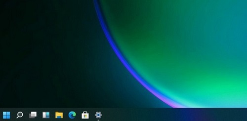 win11居中任务栏图标变小操作方法插图