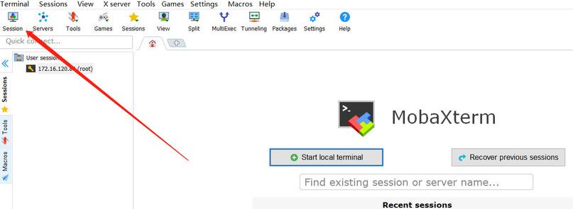 mobaxterm连接虚拟机linux