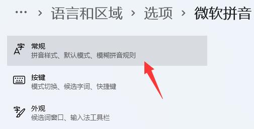 Win11系统输入法打不出汉字全部是字母插图6