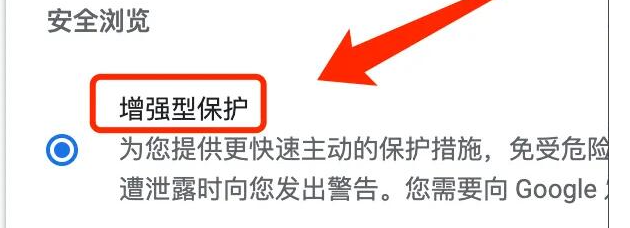 谷歌浏览器增强型保护如何开启？谷歌浏览器设置增强型保护方法
