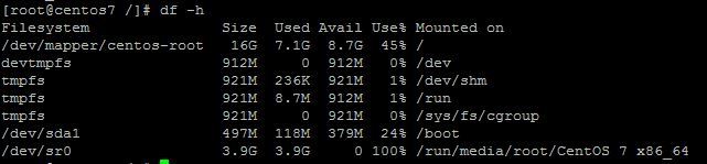 Linux系统怎么查看电脑的磁盘空间？