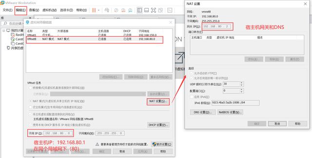 vmware虚拟机无法ping通主机的解决方法插图4