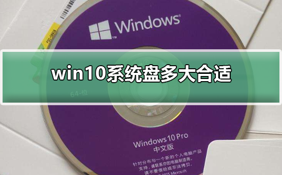 window10的系统盘需要多大够用？插图