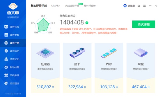 2024年鲁大师跑分100万在什么水平？鲁大师跑分100万什么级别的配置