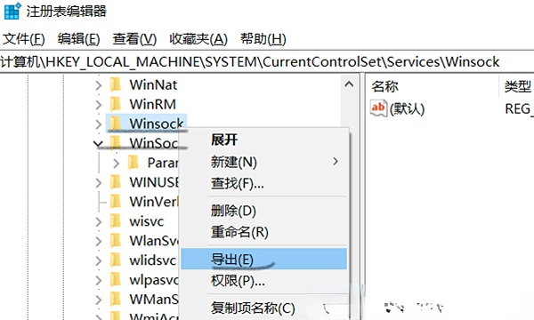 win10家庭版 误删winsock和winsock2注册表的解决方案插图