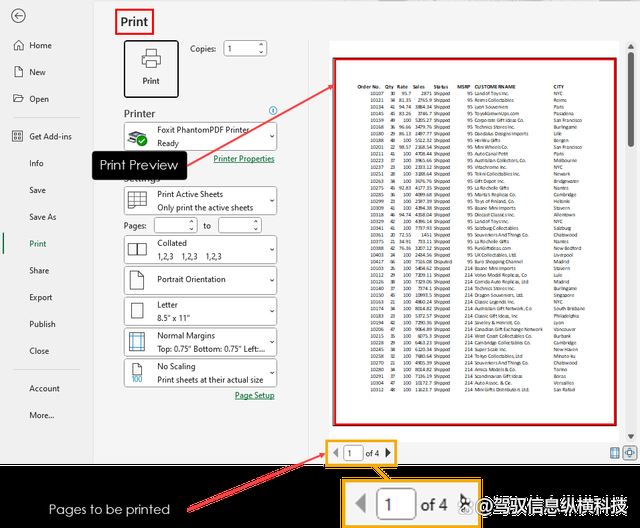 excel中如何将打印内容放在一页插图