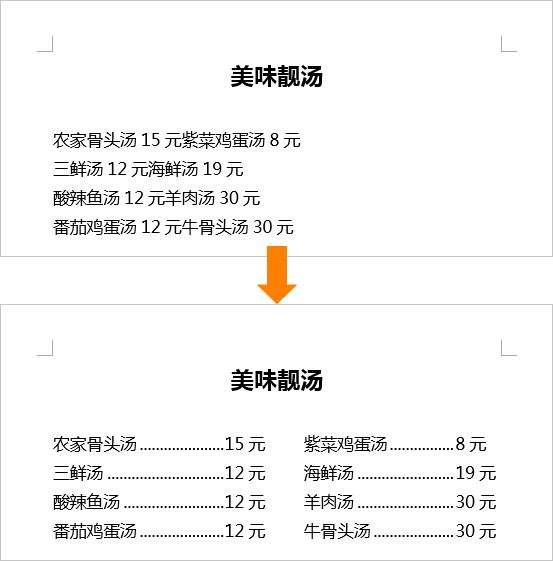 Word制表位有哪些使用技巧插图8