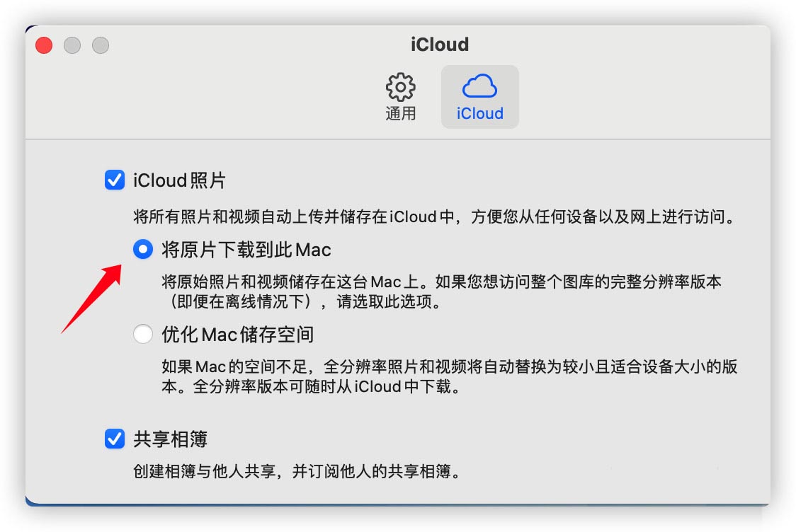 Mac系统中iCloud照片库怎么备份到硬盘插图6