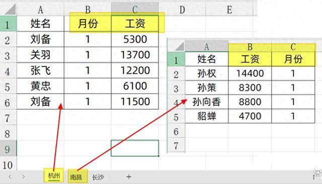 excl表怎么合并汇总 如何把100多个工作表合并插图
