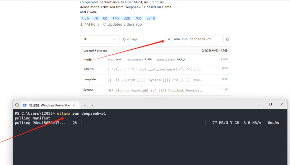 deepseek-r1本地部署 deepseek部署的详细步骤和方法插图7