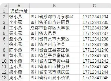 excel表格怎么把一个格的内容分成两个 excel一列拆分多列缩略图