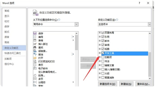 word开发工具怎么调出来的 word没有开发工具插图3